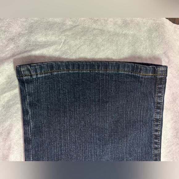 Vintage Dark Blue Riders by Lee Denim Women’s High Rise Jeans - Picture 5 of 9